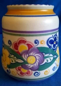 POOLE POTTERY CARTER STABLER ADAMS TRADITIONAL EN PATTERN VASE – MARJORIE BATT - Picture 1 of 6