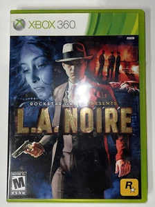 L.A. Noire (Microsoft Xbox 360) 3-Disc, Complete, Rockstar Games - Picture 1 of 4