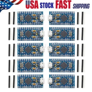 1-10 Stück Micro USB/Typ-C Pro Micro ATMEGA32U4 Entwicklungsboard für Arduino SS - Bild 1 von 14