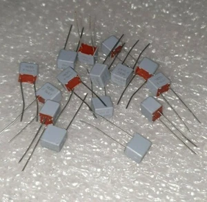 VISHAY ERO KP1830 0.01uF 10nF 63V CLOSELY MATCHED (MKP1837) HI_END CAPS ! 16PCS! - Picture 1 of 2