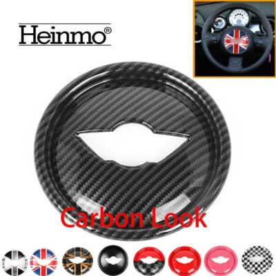 Carbon Fiber Lenkrad Cover Aufkleber Für MINI Cooper F54 F55 F56 F60 Countryman - Bild 1 von 4