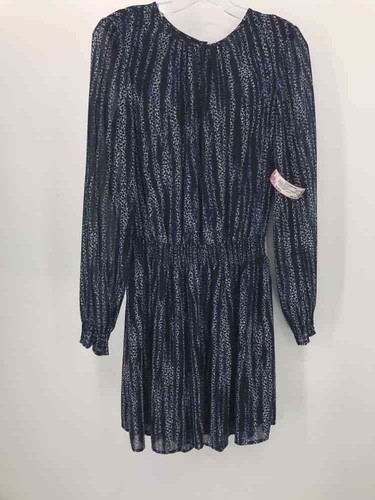 Abito MICHAEL Michael Kors blu taglia media lunghezza ginocchio manica lunga