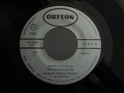 Z24 OREFEON 2434 AFRO-CUBAN MAMBO DAMASO PEREZ PRADO CASATSCHOK MAMBO BARROCO - Image 1 of 4