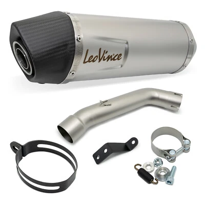 Silenziatore posteriore LeoVince SLIP-ON SBK LV ONE EVO, acciaio inox, carbon - Immagine 1 di 4