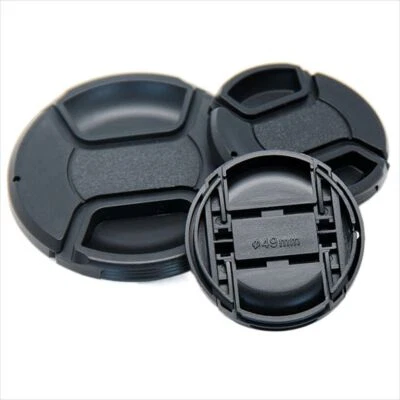 Front Lens Cap Camera Lens Cap Snap-on Lens Cap Cover for 37mm 49mm 52mm - Image 1 of 4