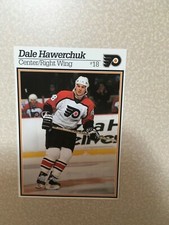 1996 Dale Hawerchuk Philadelphia Flyers post card 4x6 nice!