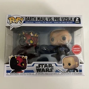 Funko Pop! Star Wars - Darth MAUL Vs. Pre Vizsla - (GameStop Exclusive) - Picture 1 of 6