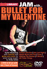 NeW* JAM WITH BULLET FOR MY VALENTINE LICK LIBRARY LEARN GUITAR 2 DVD's & CD SET