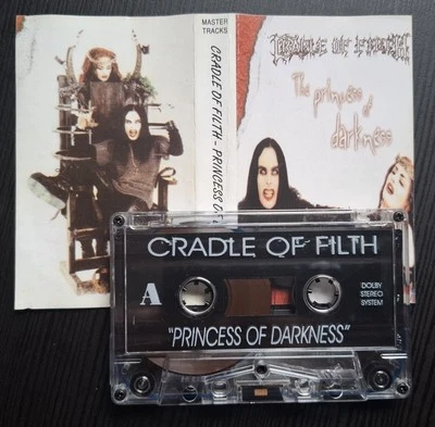 Cradle Of Filth – The Princess Of Darkness 1999 MC Tape - RARE - Image 1 of 2
