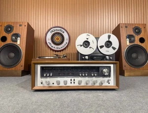 KENWOOD KR-7600 VINTAGE MONSTER RECEIVER – 1-YEAR WARRANTY - 70s POWER & STYLE - Picture 1 of 12