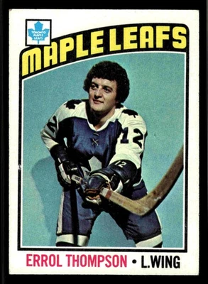 1976-77 Topps Errol Thompson #259 - Toronto Maple Leafs - Image 1 of 2