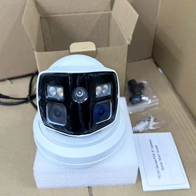 Hikvision Compatible 180°view Alarm ColorVU+IR 4K 8MP POE 2-Way Audio IP camera - Image 1 of 4
