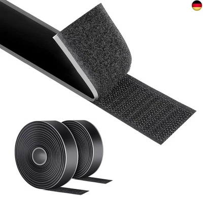 AiQInu Klettband Selbstklebend Extra Stark, 8M x 30mm Klettverschluss - Bild 1 von 4