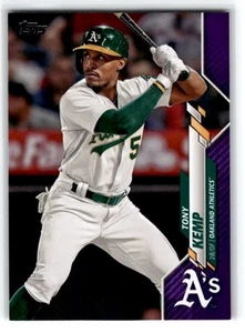 2020 Topps Purple Tony Kemp Oakland Athletics #462 - Picture 1 of 2