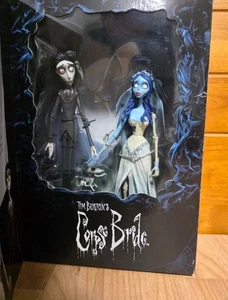 Corpse Bride Emily & Victor 2 Pack Doll Figure With Tim Burton Limited NEW - Picture 1 of 5
