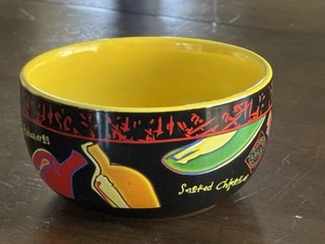 Collector TABASCO Hot Sauce Salsa Bowl - Colorful Design Ceramic - Picture 1 of 16