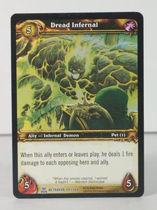 Dread Infernal- Servants of the Betrayer - 111/264 - NM - Foil - Rare - T - Picture 1 of 7