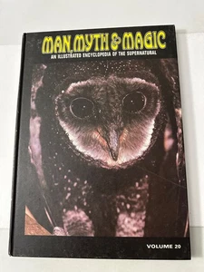 MAN, MYTH & MAGIC Hardcover BOOK Vol 20 Illus Encyclopedia of Supernatural-1970! - Picture 1 of 12