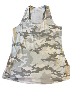 Athletic Works Racerback Tanktop Damen S (4-6) grau/weiß Camouflage - Bild 1 von 9