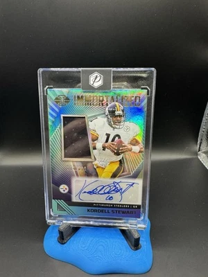 Panini Illusions 2023 - Parche inmortalizado automático Kordell Stewart/399 Steelers Foto 1 de 2