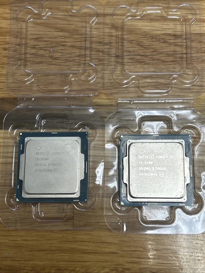 Intel Core i3-6100 3.7GHz Dual-Core SR2HG CPU Processor - Image 1 of 1
