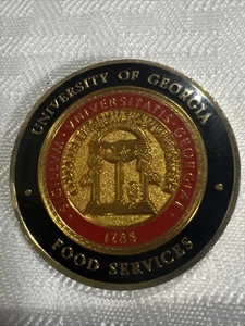 University of Georgia Food Services Let The Big Dawg Eat 5 Jahre Challenge Münze - Bild 1 von 24
