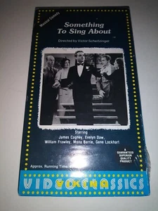 Something to Sing About VHS - New & Sealed - Free Shipping - Picture 1 of 2