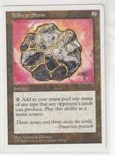 Magic The Gathering  1x FELLWAR STONE MtG Artifacts 5th edition VLP
