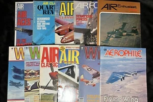 Wings Magazine Air Classics Air Enthusiast Air Force Aerophile Magazine Lot VG - Bild 1 von 13
