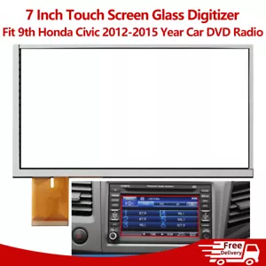 7" Touchscreen Glas Digitizer für 9th Honda Civic Radio Navigation 2012-2015 - Bild 1 von 10
