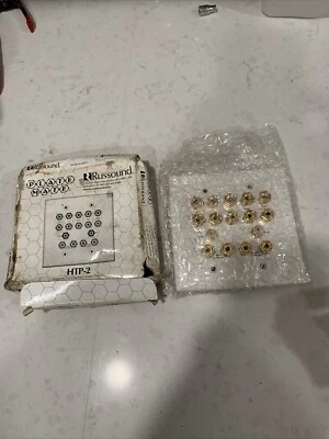 Placa de cine en casa Russound Plate Mate HTP-2 7,1 canales chapada en oro blanco Foto 1 de 4