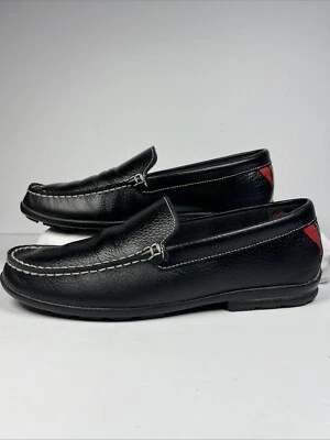 FootJoy Club Informal Cuero Negro Sin Cordones 8.5M Zapatos Mocasín de Conducción Golf Foto 1 de 4