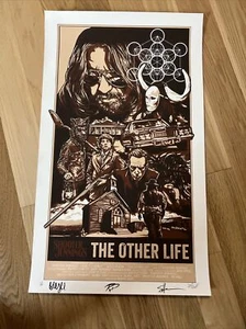 SELTENER Shooter Jennings Das andere Leben Album Film Poster Druck Bldg Brown - Bild 1 von 11