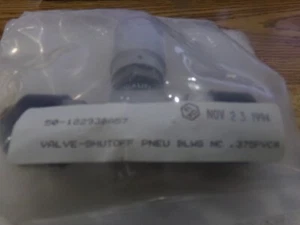 NEUMÁTICO VÁLVULA DE CIERRE QUALIFLOW BLWS NC .375FVCR ASM. NUEVO R - Imagen 1 de 5