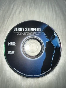 Jerry Seinfeld: Im Telling You For the Last Time (DVD, 1999) DISC ONLY NJ - Picture 1 of 1