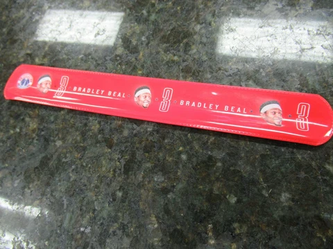 NICE!! WASHINGTON WIZARDS 2/21 SGA BRADLEY BEAL SLAP BRACELET STADIUM GIVE AWAY Cover