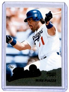 1996 Pinnacle Mike Piazza Los Angeles Dodgers #138