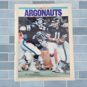 CFL - Toronto Argonauts - Ottawa Rough Riders Game - July 23, 1980 - VINTAGE! - Picture 1 of 4