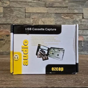 Ezcap USB Cassette Tape Capture Converter to Mp3 for Audio / Music - Picture 1 of 4