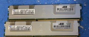 16GB (2x8GB) Samsung M393B1K70BH1-CH9Q1 2Rx4 PC3-10600R ECC Memory - Picture 1 of 3