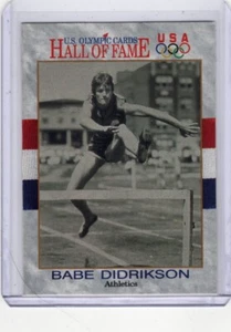 1991 Impel US Olympic Hall of Fame #6 Babe Didrikson - Foto 1 di 2
