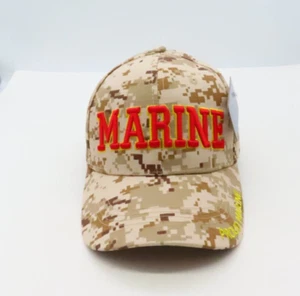 Marine Corp Proud Marine Snapback Hat Cap - Picture 1 of 10