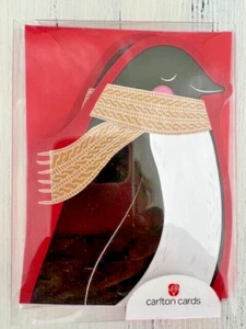 Neu verpackte Karten leere Notizen + Umschläge Pinguin Carlton 10er Pack - Bild 1 von 2