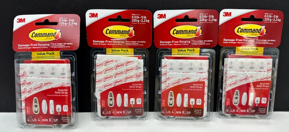 Command Assorted Refill Strips - 17200ES - 051131792685