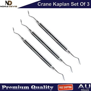 Periodontal Crane Kaplan Plaque Tooth Scalers Scraper Remover Dental Instruments - Picture 1 of 4