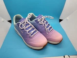 Sketchers Street Uno 2 Ombré Away Sneakers Blue Purple Womens 8 Platform Retro - Picture 1 of 11