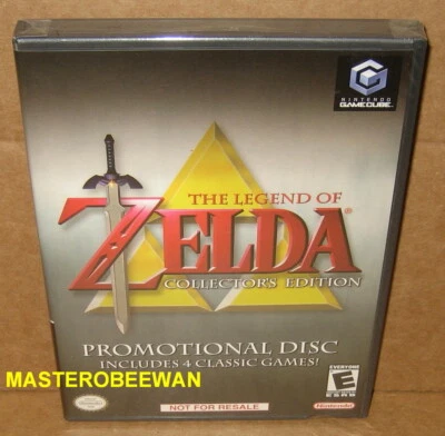 The Legend of Zelda Collector's edition NFR (Nintendo Gamecube, 2003) New Sealed - Image 1 of 4