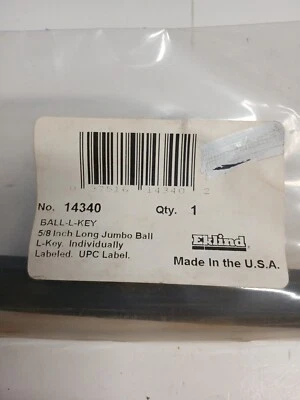 EKLIND 14340 5/8 LONG ARM BALL-HEX-L KEY - Image 1 of 3