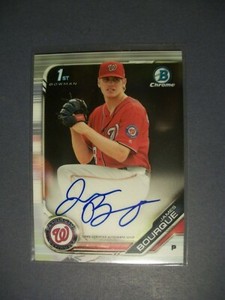 JAMES BOURQUE 2019 Bowman Chrome AUTO CPAJB RC Nationals
