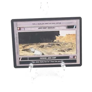 Star Wars CCG Premiere Limited Black Border Tatooine Jawa Camp Card Location - Picture 1 of 1